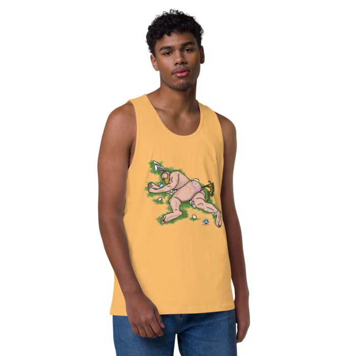 Men’s premium tank top - Egg Hunt - Image 29