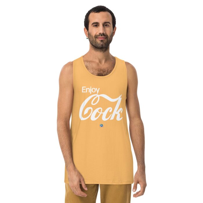 Men’s premium tank top - Enjoy Cock - Image 19