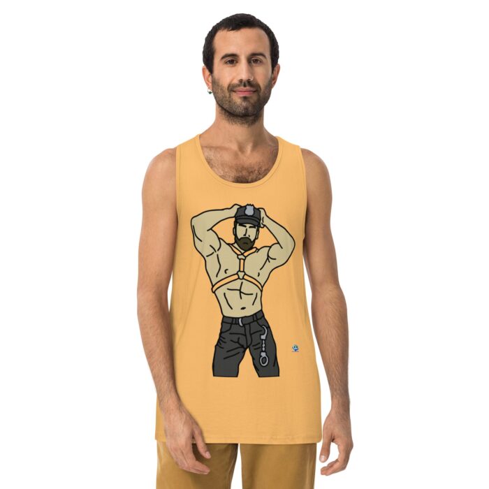 Men’s premium tank top - Handcuffs - Image 10