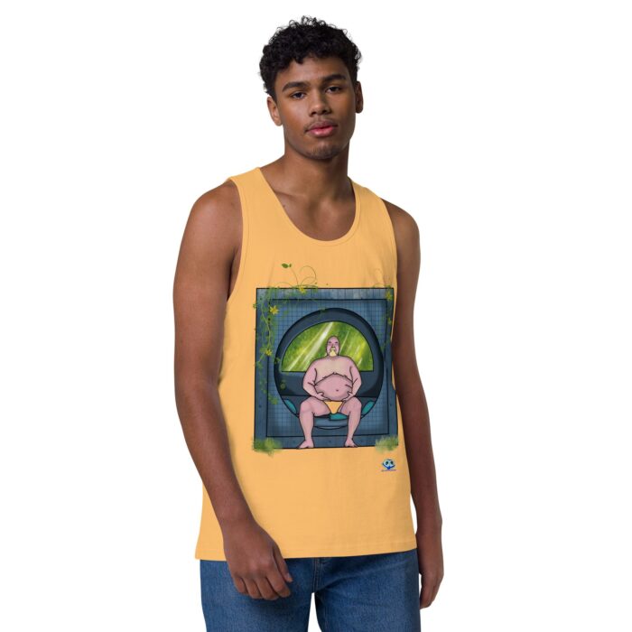 Men’s premium tank top - Heavy Meditation - Image 34