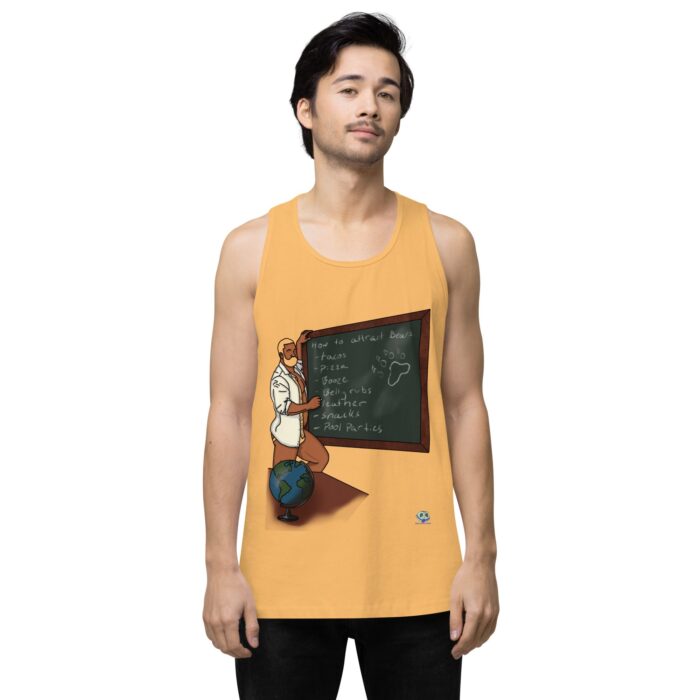 Men’s premium tank top - How To Attract A Bear - Image 47