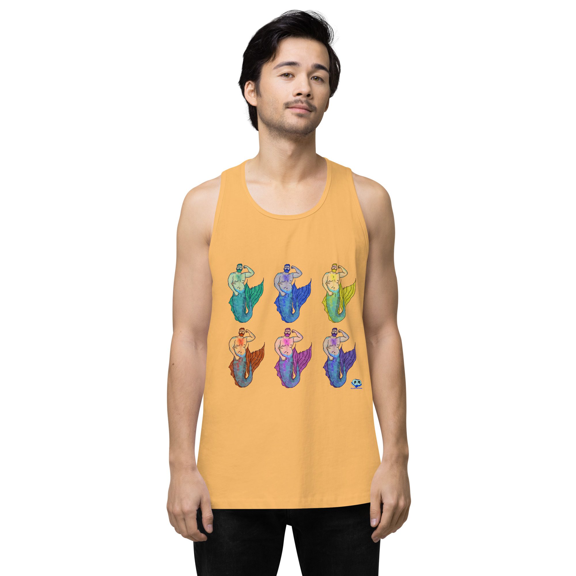 Men’s premium tank top - MerCub Multi - Image 19