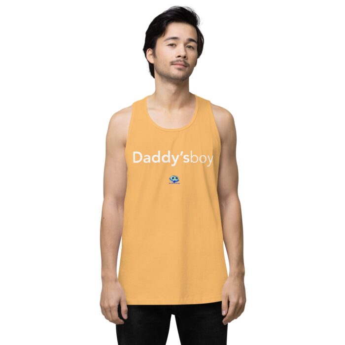 Men’s premium tank top - Daddys Boy - Image 46