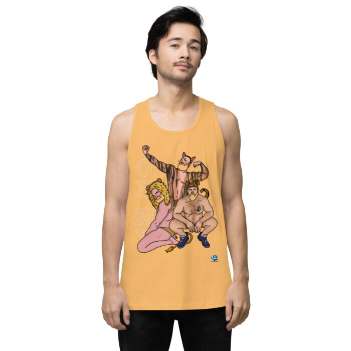 Men’s premium tank top - Oh My - Image 46