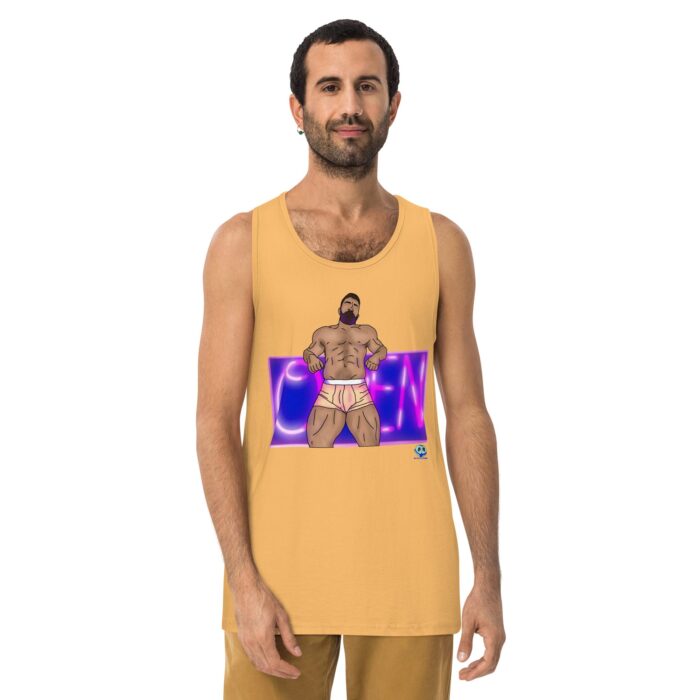 Men’s premium tank top - Open