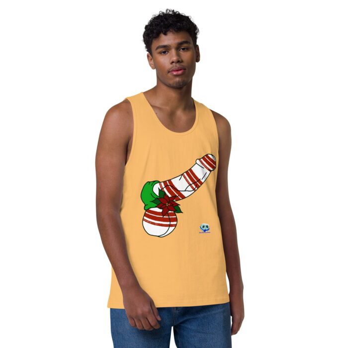 Men’s premium tank top - Peppermint Dick - Image 37
