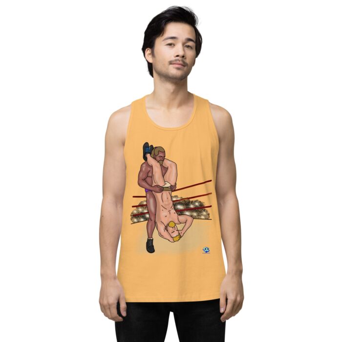 Men’s premium tank top - Pile Driver - Image 19
