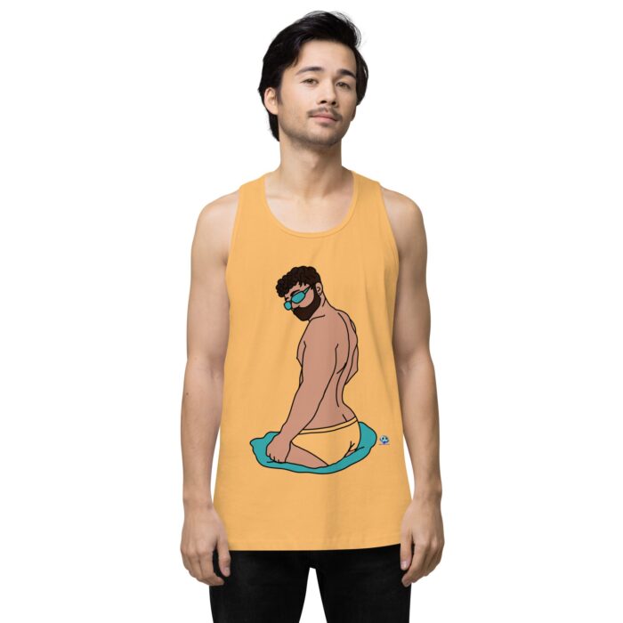 Men’s premium tank top - Pool Boy - Image 46