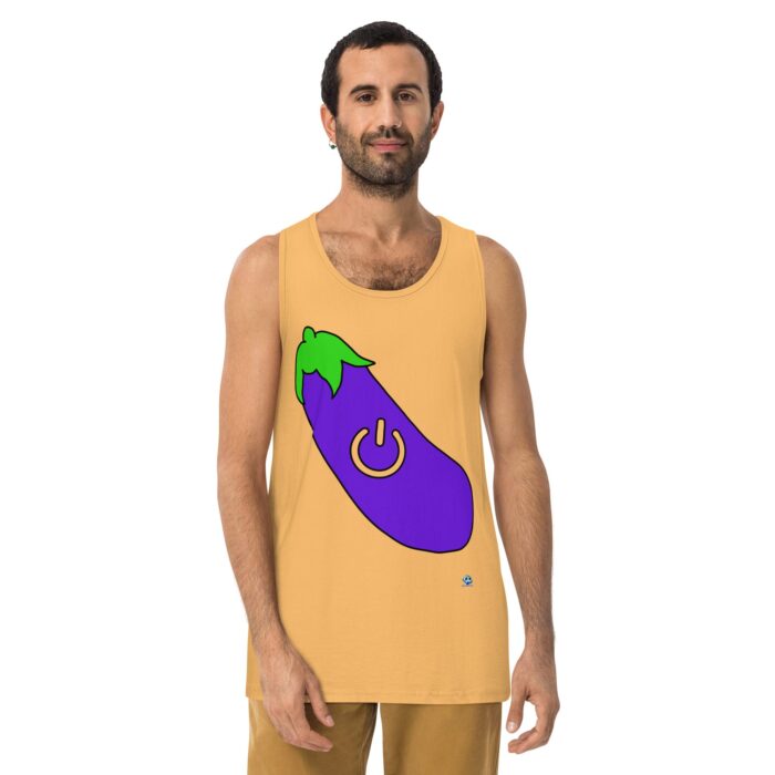 Men’s premium tank top - Power Top / Eggplant