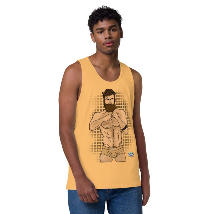 Men’s premium tank top - Put Up Your Dukes - Image 19
