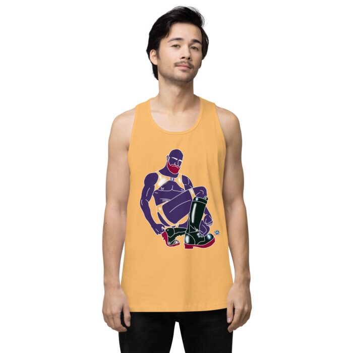 Men’s premium tank top - Rubber Daddy - Image 46