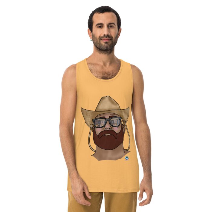 Men’s premium tank top - Sight Line - Image 19