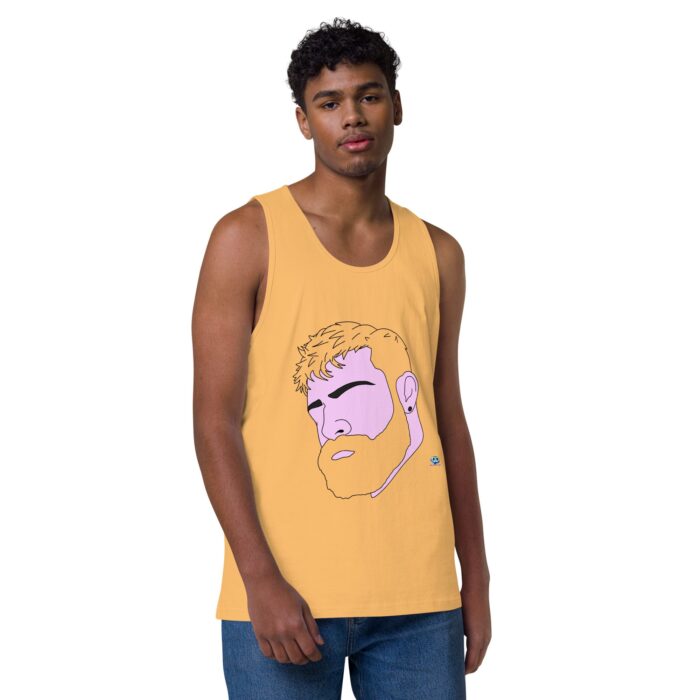 Men’s premium tank top - Smolder - Image 38