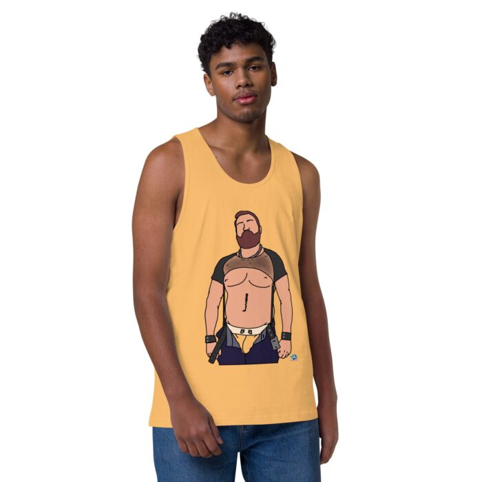 Men’s premium tank top - Strapping Young Cub - Image 37