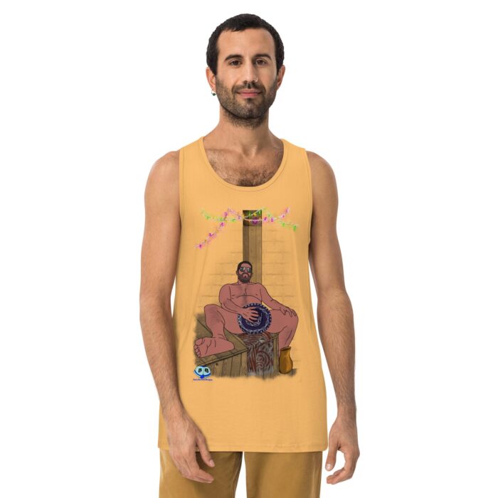 Men’s premium tank top - Vaquero - Image 10
