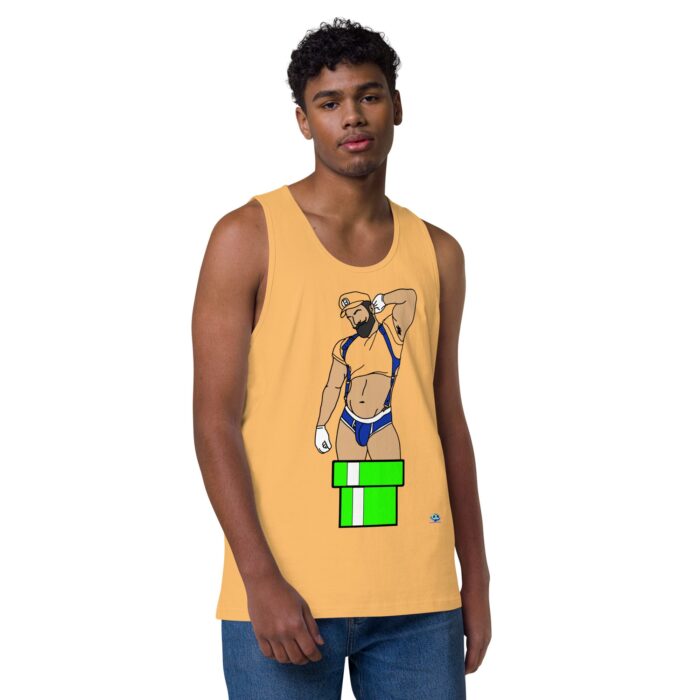 Men’s premium tank top - Warp Pipe Dreams - Image 37