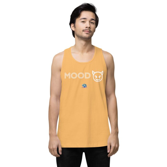 Men’s premium tank top - Mood Horny Devil Emoji - Image 46