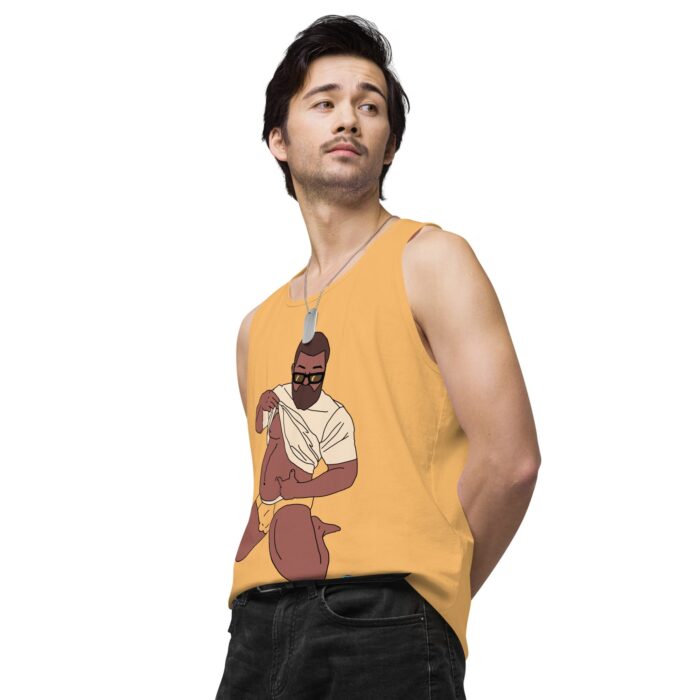 Men’s premium tank top - Belly Pride - Image 50