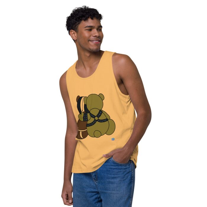 Men’s premium tank top - Bondage Bears - Image 39
