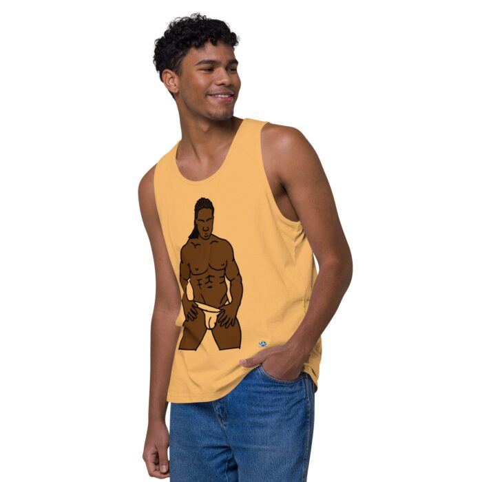Men’s premium tank top - Dreadlocks - Image 39