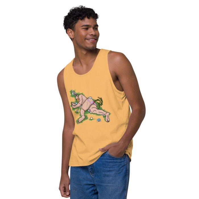 Men’s premium tank top - Egg Hunt - Image 31