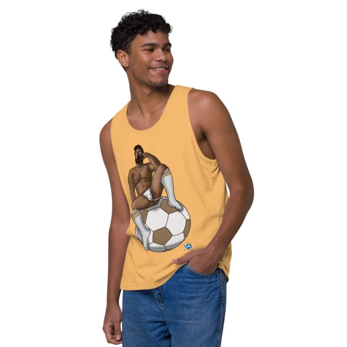 Men’s premium tank top - Futbal / Soccer - Image 39