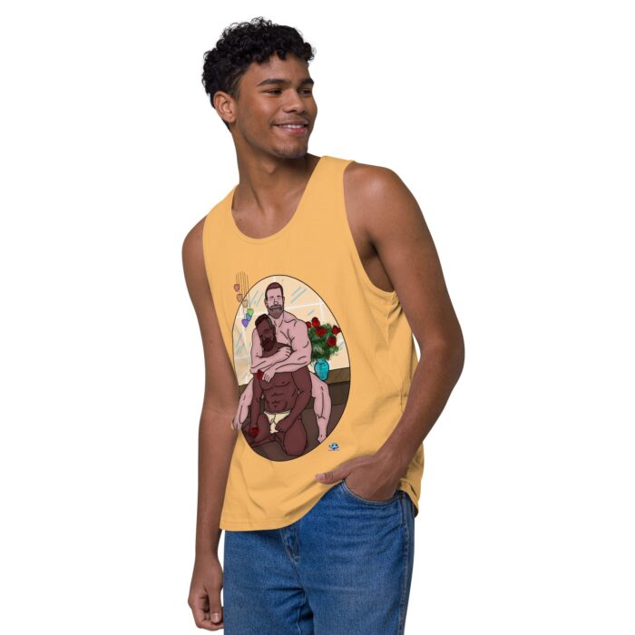 Men’s premium tank top - Guns & Roses - Image 31