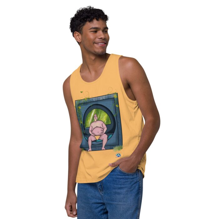 Men’s premium tank top - Heavy Meditation - Image 36