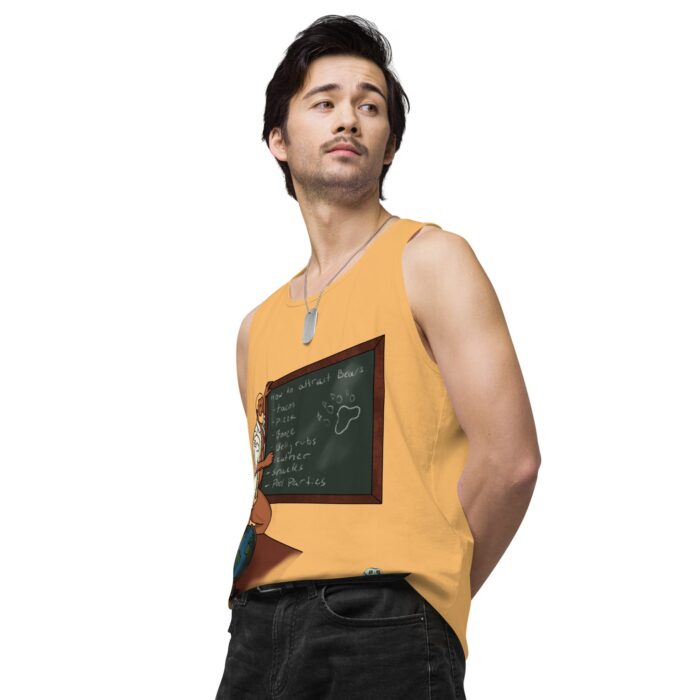 Men’s premium tank top - How To Attract A Bear - Image 50