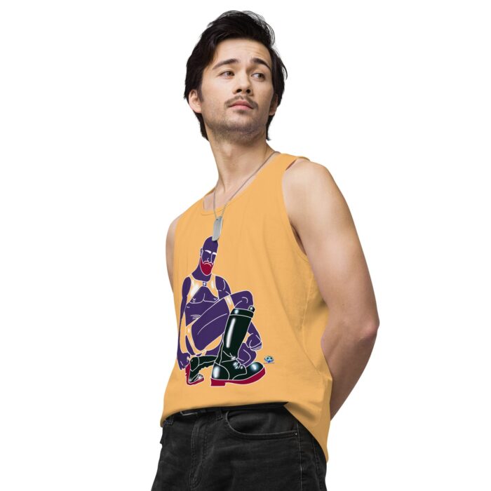 Men’s premium tank top - Rubber Daddy - Image 49