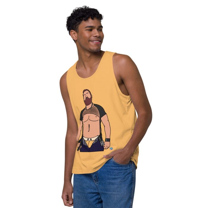 Men’s premium tank top - Strapping Young Cub - Image 39