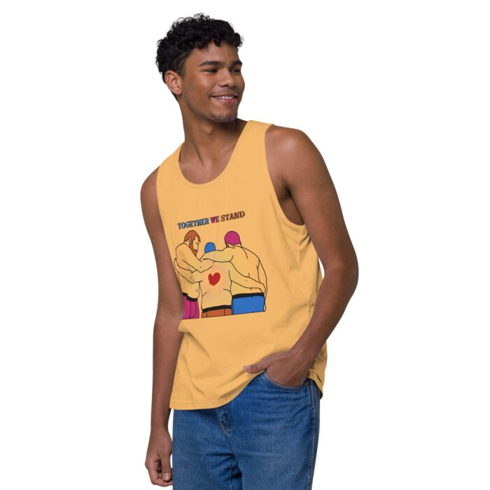 Men’s premium tank top - Together We Stand - Image 31