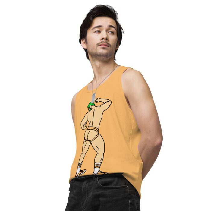 Men’s premium tank top - Up Against The Wall - Image 49