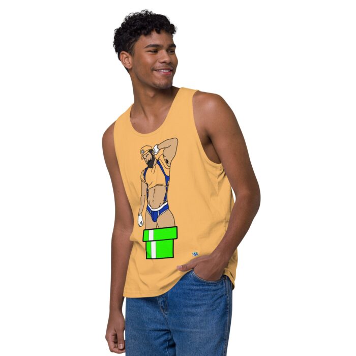 Men’s premium tank top - Warp Pipe Dreams - Image 39