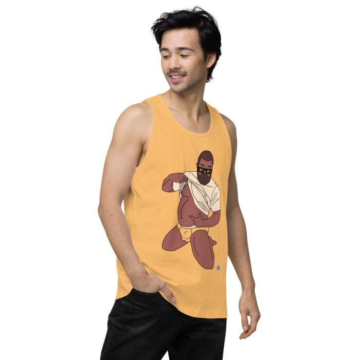 Men’s premium tank top - Belly Pride - Image 49