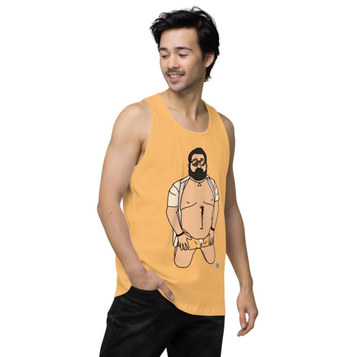 Men’s premium tank top - Confidence is Sexy - Image 48