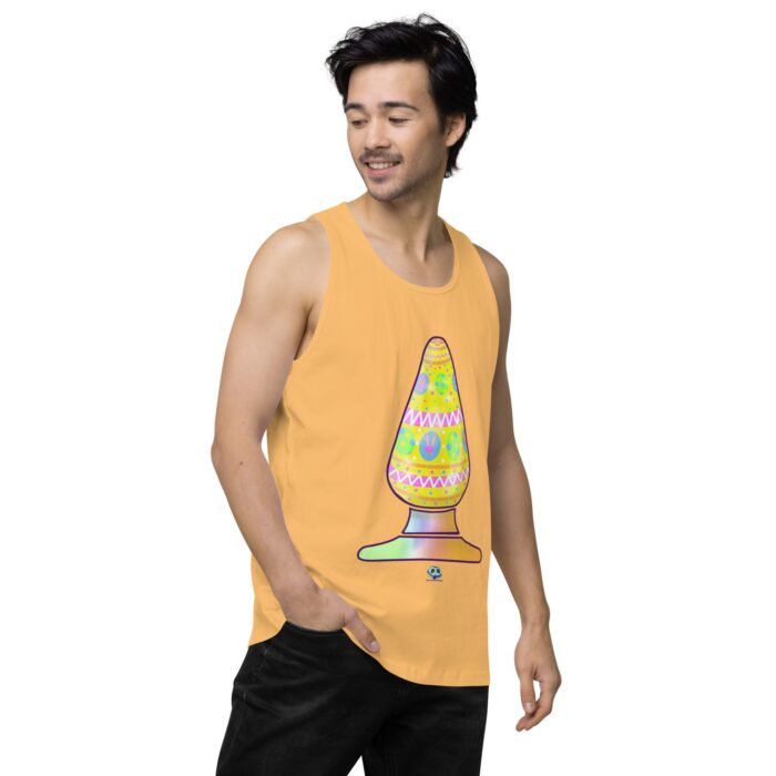 Men’s premium tank top - Easter Egg Butt Plug - Image 39