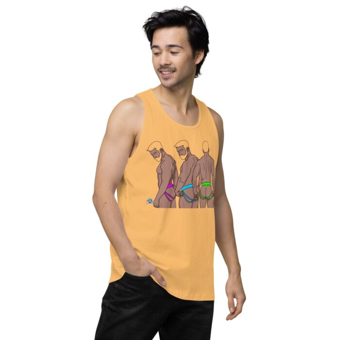Men’s premium tank top - Neon Jocks - Image 49