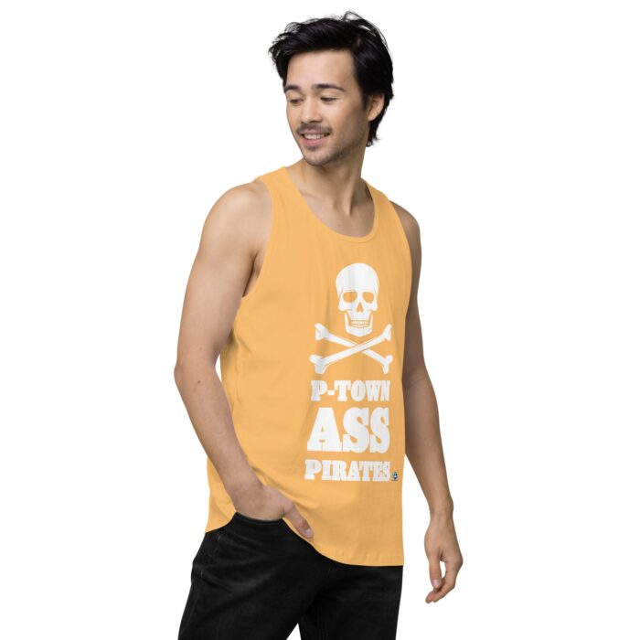 Men’s premium tank top - P-Town Ass Pirates - Image 48
