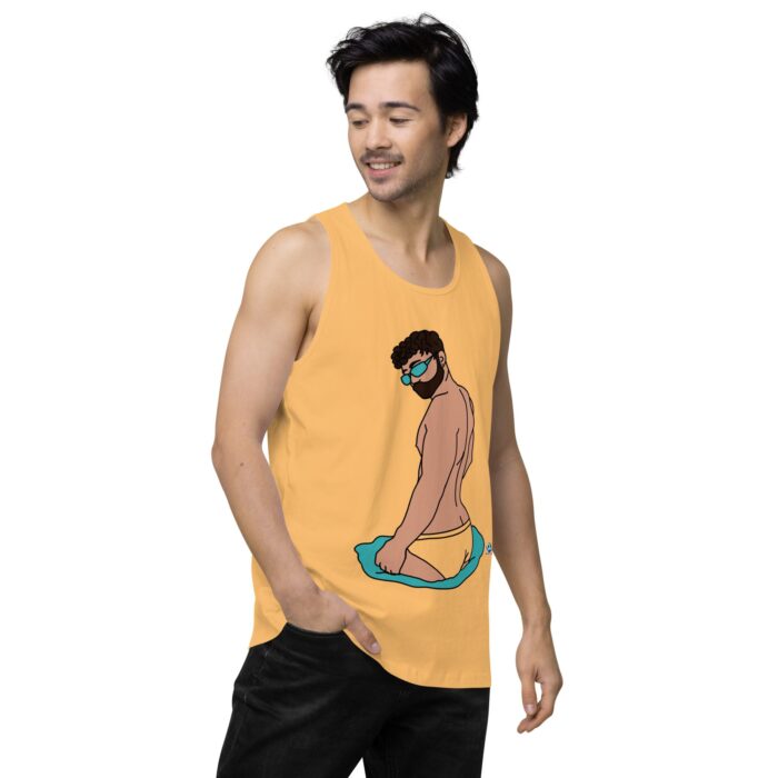 Men’s premium tank top - Pool Boy - Image 48