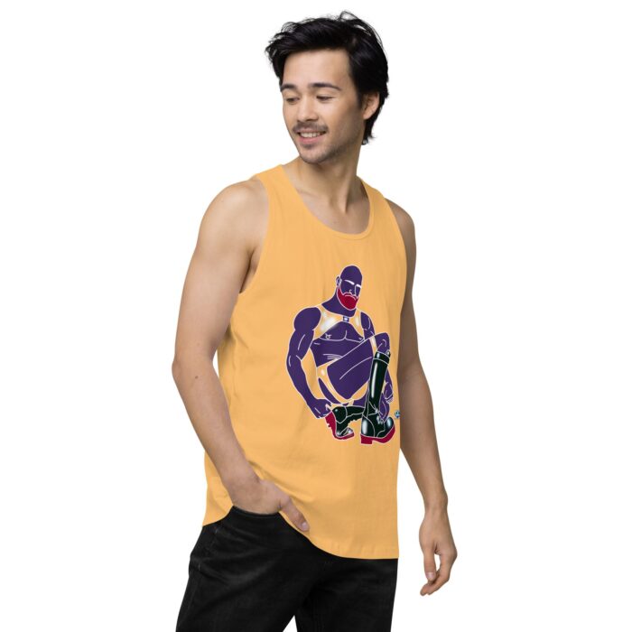 Men’s premium tank top - Rubber Daddy - Image 48