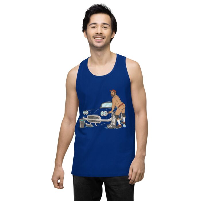 Men’s premium tank top - Car Wash - Image 5