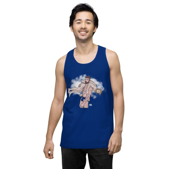 Men’s premium tank top - Carry On - Image 4