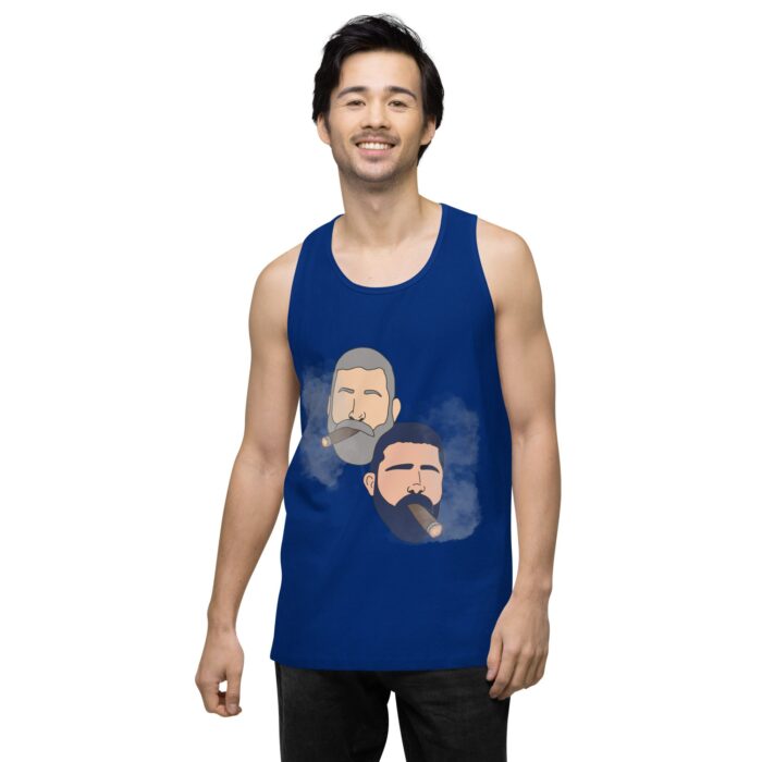 Men’s premium tank top - Cigars - Image 8