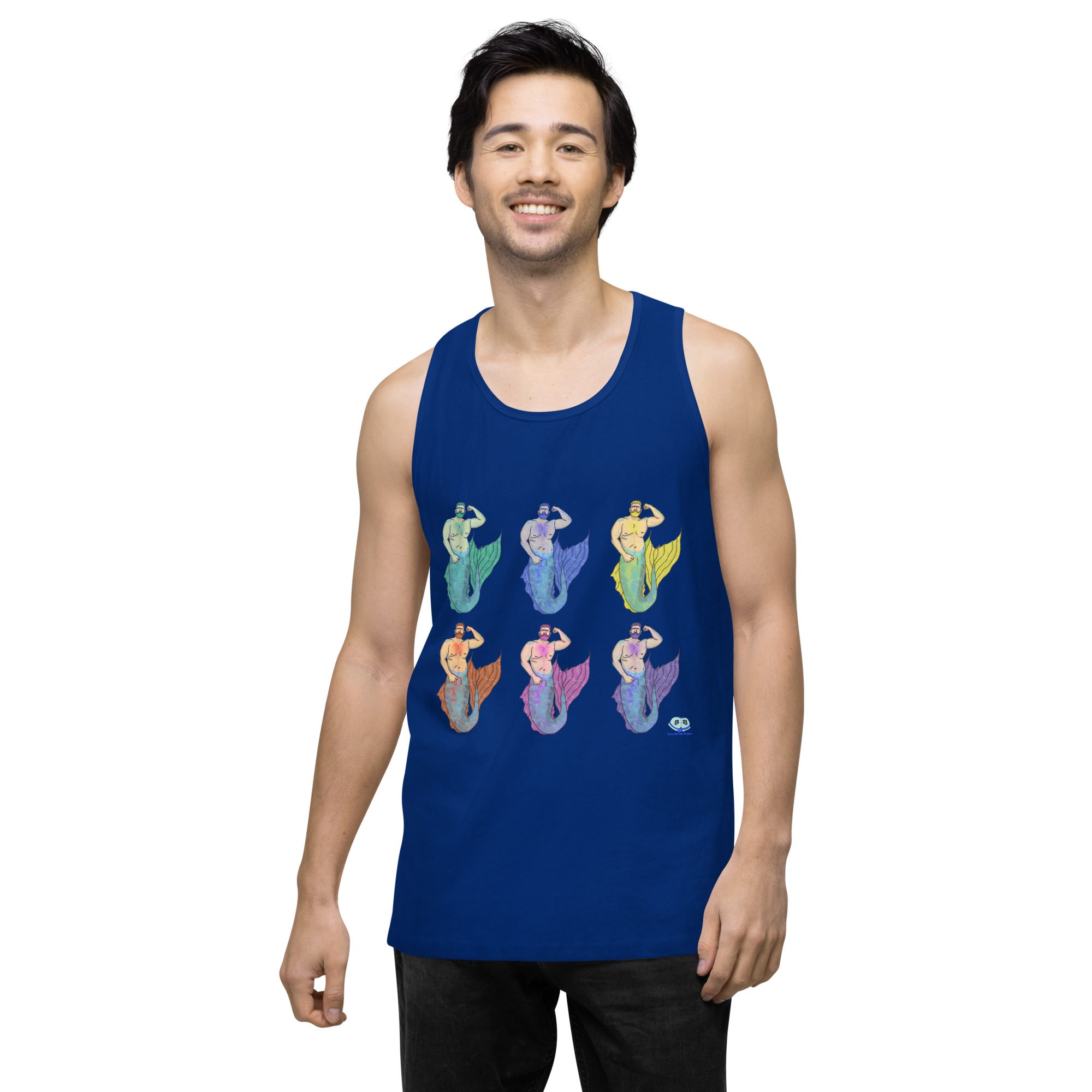 Men’s premium tank top - MerCub Multi - Image 5
