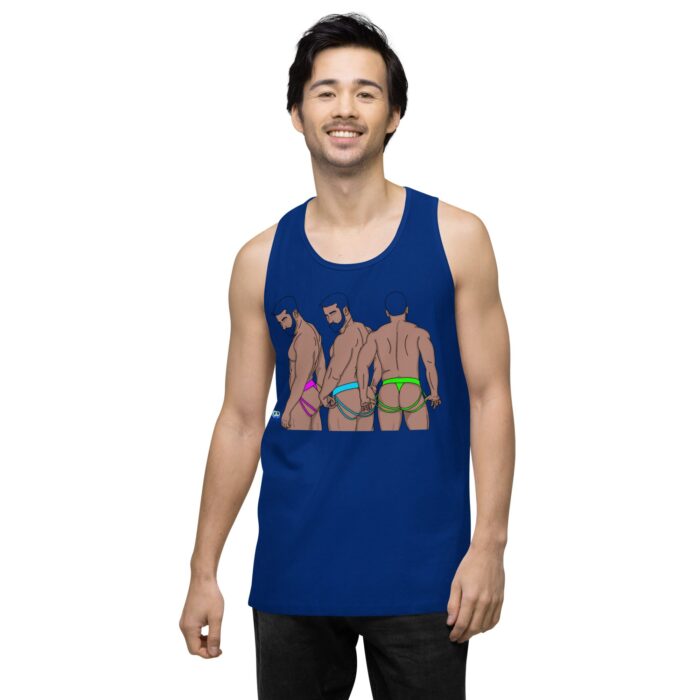 Men’s premium tank top - Neon Jocks - Image 8