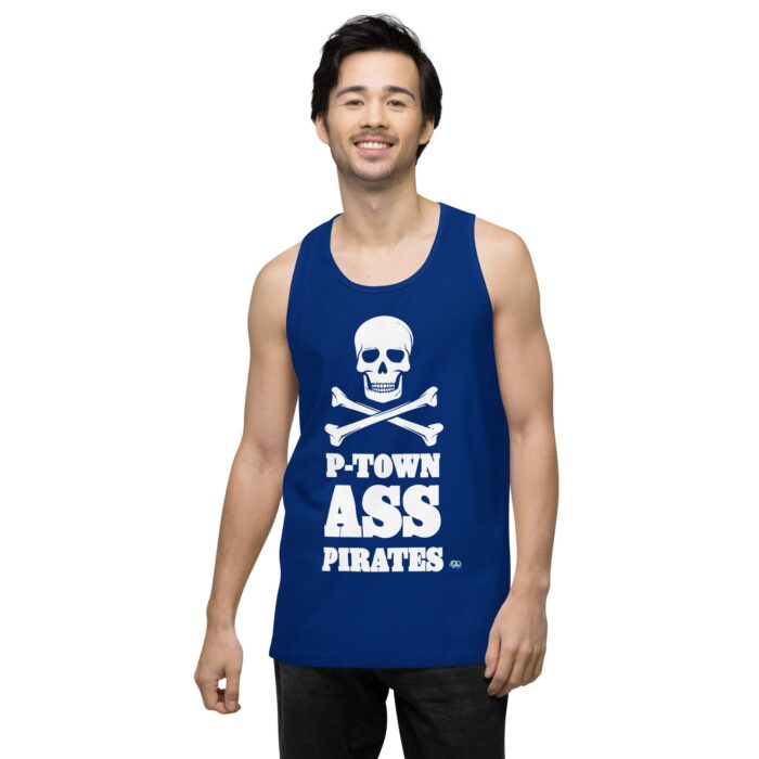 Men’s premium tank top - P-Town Ass Pirates