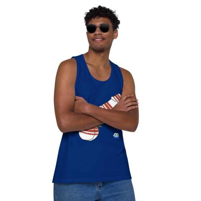 Men’s premium tank top - Peppermint Dick - Image 7