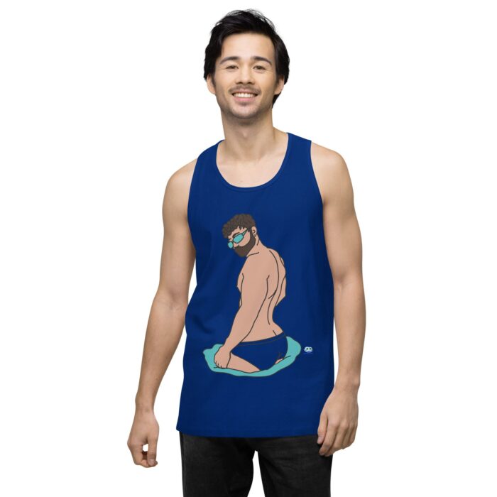 Men’s premium tank top - Pool Boy
