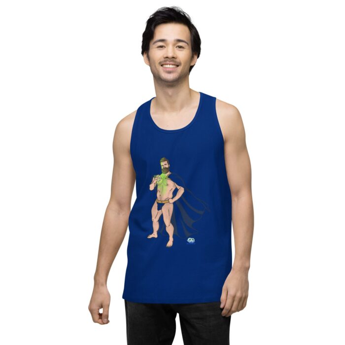 Men’s premium tank top - Powerful - Image 7